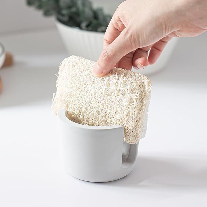 PURE SAGE HOME Eco-friendly Diatomite Sponge Holder