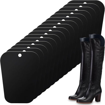 16 Pieces (8 Pairs) Boot Shaper Form Inserts Boots Tall Support to Keep Shape Holders for Women Men