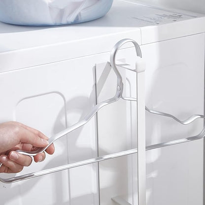 Magnetic Hanger Organizer for Washing Machine & Closet Laundry Room,Hanger Storage Rack Stacker