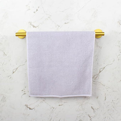 SUS 304 Stainless Steel 18-Inch Hand Towel Bar Gold Towel Rack Holder for Bathroom Wall Mount