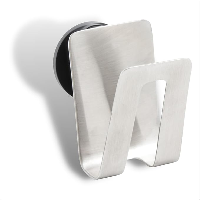 HAPPY SINKS Magnetic Sponge Holder - Kitchen Sink Organizer - Ideal for Kitchen Organization & Accessories - Sink Sponge Holder (Stainless Steel)