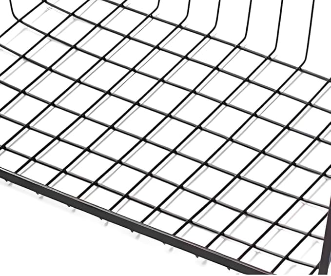 Under Shelf Storage Basket, Pantry Organizers and Laundry Room Organization Under Cabinet Shelf Multipurpose Metal Wire Basket for Kitchen, Office, Desk (32cm/12.6in)