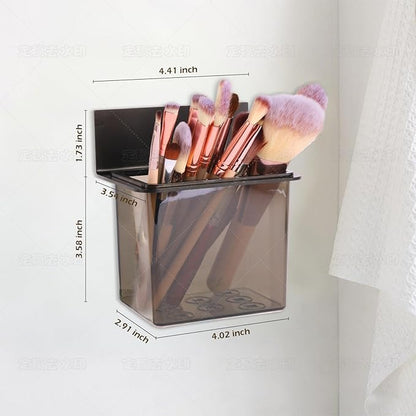 SOUNXUN® Toothbrush Holder Bathroom Toothbrush Holder Set Countertop Bathroom Organizer - Detachable Electric Toothbrush & Toothpaste Holder with draining Slots for Family & Small Bathrooms