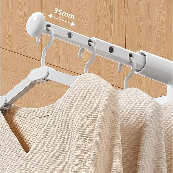 Travel Drying Rack for Clothes 2-Pack –Telescopic Rack mini Portable Collapsible Clothes Dryer for Cruise, RV, Dorm, Apartment & Hotel Door,Laundry.Drying Rack Clothing for Travel