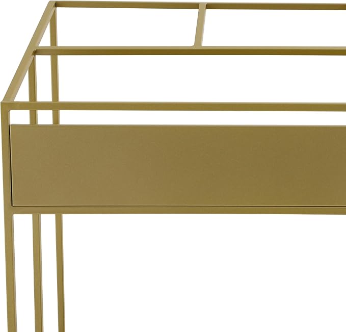 Commercial Metal Umbrella Holder Umbrella Stand with Drip Tray Entrance Umbrella Organizer Large Capacity Umbrella Rack for Home, Office, Apartment, Hotel (Gold, 26.8 * 12.6 * 27.6in)