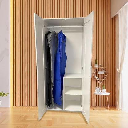 Party Bargains Garment Bag 59-Inch – Non-Woven Hanging Clothes Storage Cover for Suits, Dresses & Coats, Zippered for Closet or Travel (Blue)