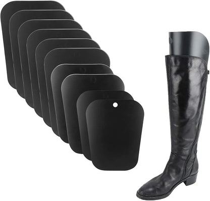 Homend 5 Pairs (10 Sheets) Boot Shaper Form Inserts Boots Tall Support for Women and Men