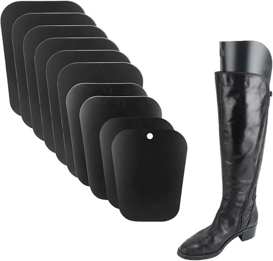Homend 5 Pairs (10 Sheets) Boot Shaper Form Inserts Boots Tall Support for Women and Men