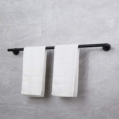 30-Inch Matte Black Bath Hand Towel Bar SUS 304 Stainless Steel Towel Rack Holder for Bathroom Wall Mount