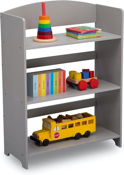 Delta Children MySize Bookshelf - Greenguard Gold Certified, Grey