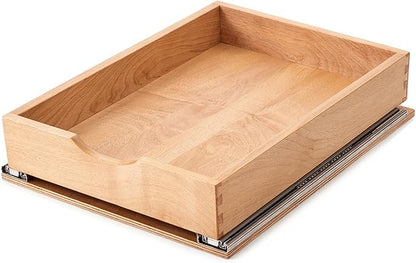 Pull Out Cabinet Drawers - 6x2 Size Options (12-23'W,18-21'D), Pre-Assembled with Soft Close Slides, Solid Beechwood, Easy Installation (16'W x 21'D)