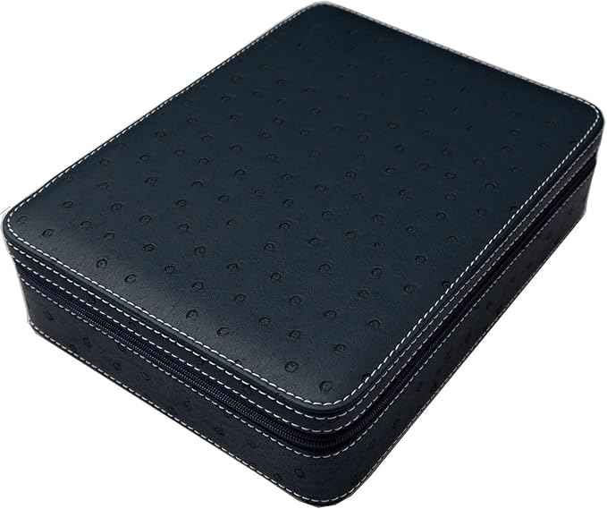 Beaufort 3 Slots PU Leather Eyeglasses Storage Box Sunglasses Box Jewelry Display Case Watch Box for Women Men