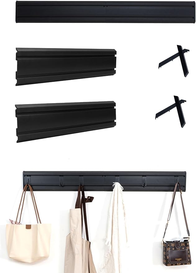 Slatwall Panels Garage Tool Organizer Wall Mount Garage Slat Wall Storage Systems, Bike Storage Rack Garage Organizers and Storage PVC Wall Panels Slat Wall Paneling