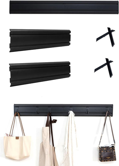 Slatwall Panels Garage Tool Organizer Wall Mount Garage Slat Wall Storage Systems, Bike Storage Rack Garage Organizers and Storage PVC Wall Panels Slat Wall Paneling