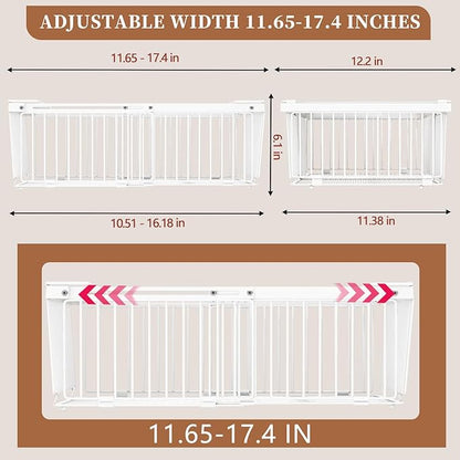 ANJUBAN Large Freezer Organizer Bins，Upgraded Bottom Leak-Proof net，2 Pack， Expandable Stackable Chest Freezer Containers with Handle，for Fridge, Deep Freezer, Cabinet, Kitchen, Pantry (White-4Pack)