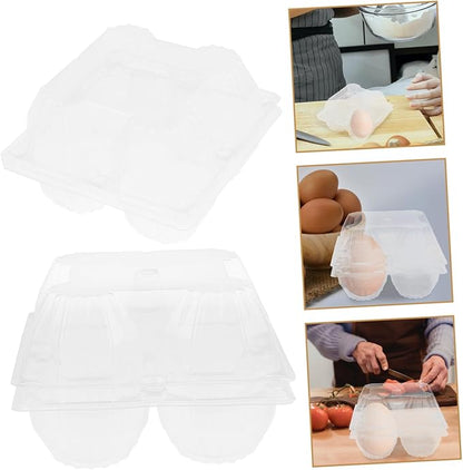 6pcs Goose Egg Packaging Box Reusable Egg Cartons Bulk Storage and Refrigertor for Bulk Orders