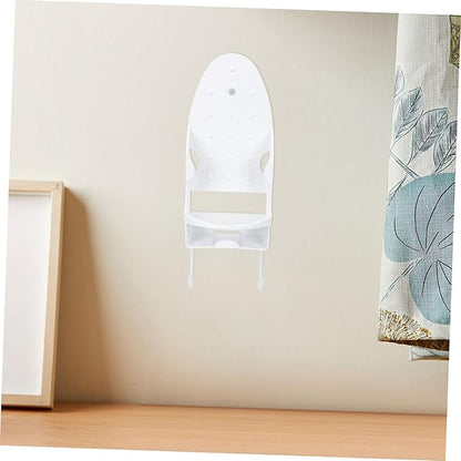 Bathroom Ironing Board Wall Mount Shelf Two-one Electric Iron Holder for Space-Saving Storage Iron Holder for Efficient Laundry Organization