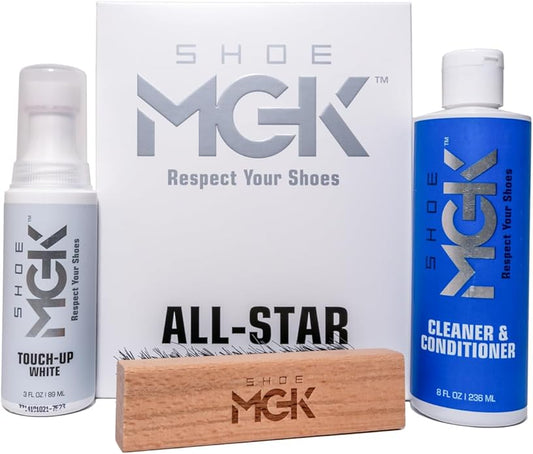 Shoe Cleaner & White Touch Up | All Star Shoe Cleaning Kit with Cleaner & Conditioner & White Touch Up
