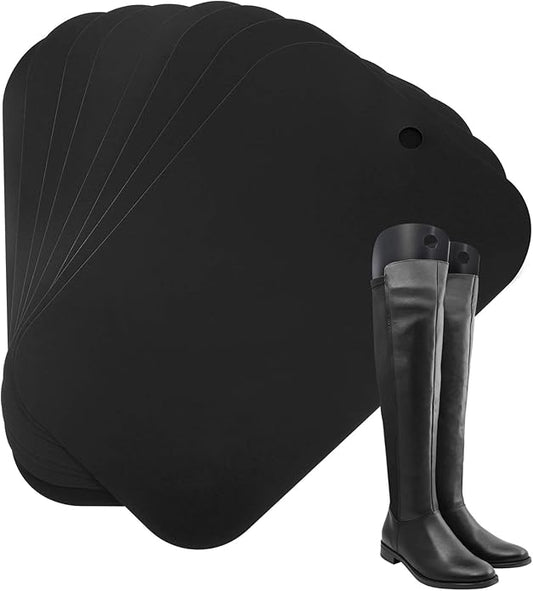 Bememo 20 Pieces (10 Pairs) Boot Shapers for Tall Boot Shaper Form Inserts for Women and Men