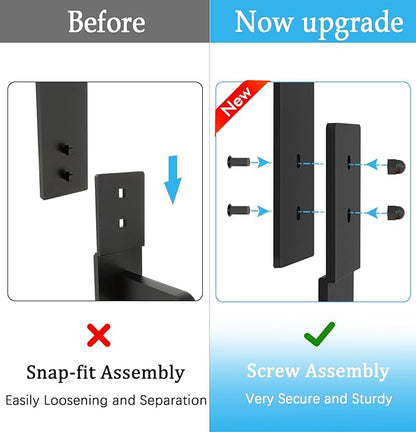 16Inch Over The Door Towel Rack, DOKU Stainless Steel Door Towel Hanger, Over Door Towel Holder with 3 Tier Towel Bars, Over Door Towel Storage for Bathroom, Matte Black