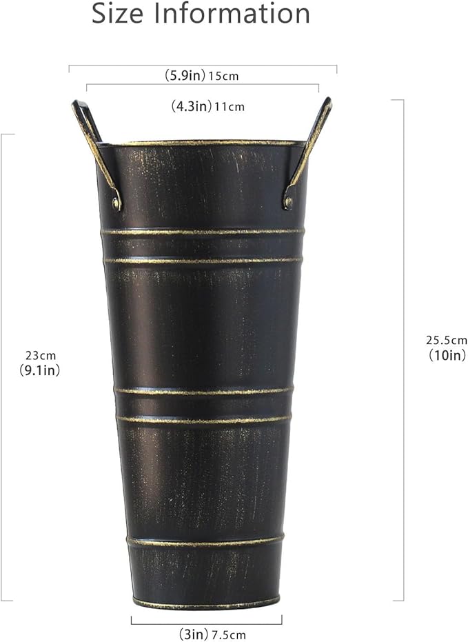 Indoor Commercial Umbrella Barrel，Large-capacity Entrance Umbrella Storage Rack For Hotel Offices，Round Metal Standing Umbrella Holder，Metal Umbrella Holder For Entryway，Umbrella Storage Bucket At The