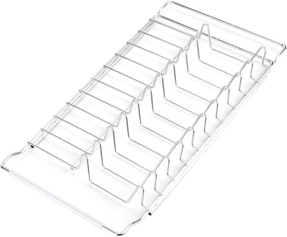 PapakeNook Space Saving Dish Drying Rack Small - Expandable Telescopic Over The Sink Drying Rack,304 Stainless Steel Dishrack for 13.58" - 21.65" Sinks.(Large)