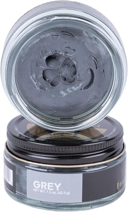 FootFitter Shoe Polish Cream with Carnauba Wax, Restores Leather, Adds Shine & Color to Boots & Shoes (Made in USA) Two Pack