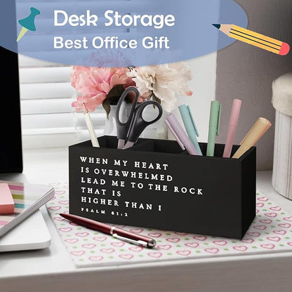 SNNDER desktop organizer, desk caddy, Pencil Holder For Office,School,Dorm Room&Vanity,Desk Accessories,Makeup Brush Holder,304