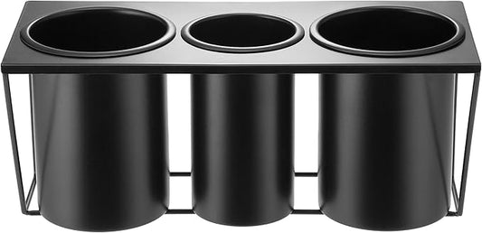 Hair Dryer Holder Hair Styling Product Care Tool Organizer Bath Supplies Accessories Tray Stand Storage Bathroom Steel Hair Dryer Holder(Black) MK470B