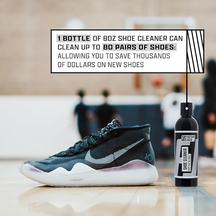 FACTORY LACED Shoe Cleaning Kit - Complete Sneaker Cleaner Kit - Shoe Cleaner for all shoes