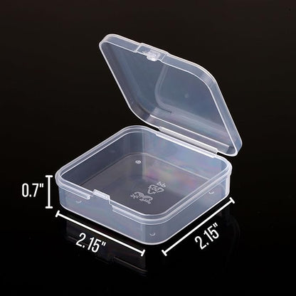 Mr. Pen- Small Plastic Containers, Clear, 12 pcs, Small Bead Organizer, Small Containers for Organizing, Bead Containers, Small Plastic Box, Mini Containers, Small Plastic Storage Containers