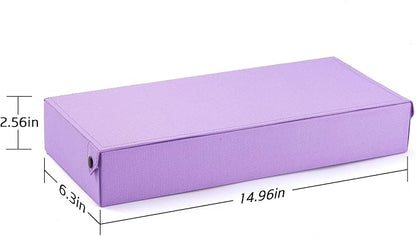 TRIUMPH VISION Sunglasses Organizer Storage Eyeglasses Holder - Multiple Glasses Case Box Eyewear Case with Lid