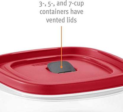 Rubbermaid Easy Find Lids 5-Cup Food Storage and Organization Container