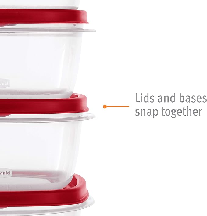 Rubbermaid Easy Find Lids 5-Cup Food Storage and Organization Container