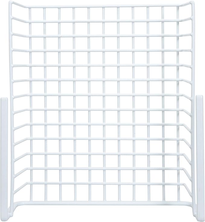 Organize It All Under Shelf Hanging Basket White Wire Rack | Dimensions : 13.5 x 12.5 x 5.13 inches | Great for Kitchen | Kitchen Storage | White