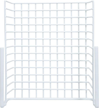 Organize It All Under Shelf Hanging Basket White Wire Rack | Dimensions : 13.5 x 12.5 x 5.13 inches | Great for Kitchen | Kitchen Storage | White