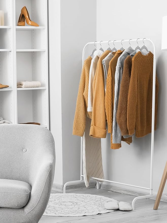 SMARTOR Plastic Hangers 100Pack, Heavy Duty Clothes Hanger Grey - Non-Velvet Thin Hangers with 360°Swivel Hook | Slim Hanger Plastic - Space Saving Hangars, Perchas para Colgar Ropa