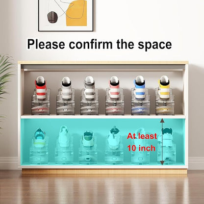 6Pack Shoe Slot Organizers for Closet Shoe Stacker Organizer Storage Shoe Rack Space Saver Storage Shoe Holder Organization