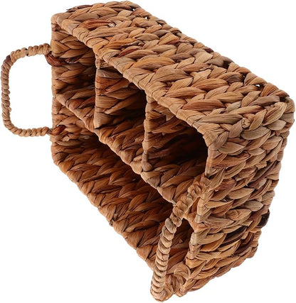 Storage Basket for Cutlery Woven Basket Chopstick Holder Rustic Decorative Desktop Organizer