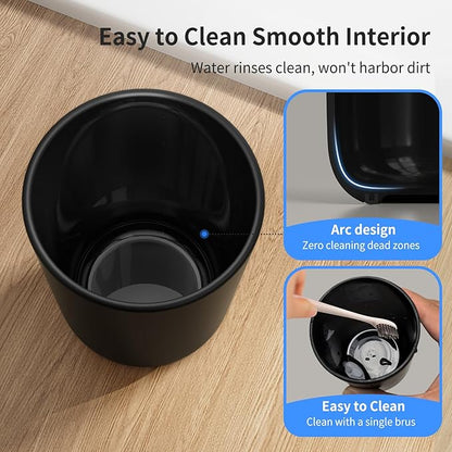 Toothbrush Cup 10.5oz Reusable Unbreakable Bathroom Tumbler 2 PCS, Easy to Clean Plastic Bathroom Cup Toothbrush Holder for Bathroom Counter Organizer