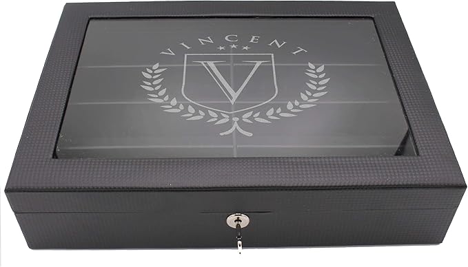 My Personal Memories Custom Personalized Multiple Sunglasses, Eyeglass, Eyewear Cases Organizer Box, 8 Slots