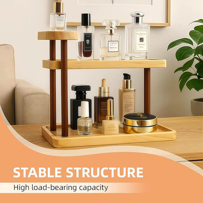 Piegricdiat Bathroom Countertop Organizer,Vanity Organizer and Storage for Cosmetic Skincare Perfume, Ideal Storage Solution for Perfumes, Cosmetics, Spices, Handmade Toys, Office Supplies.