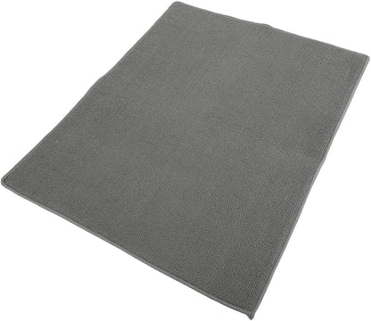 Lily's Home 19" x 15.5" Premium Microfiber Kitchen Counter Mat with Collapsible Rack Absorbent Dish Drying Mat for Sink Dishes Utensils Pots and Pans