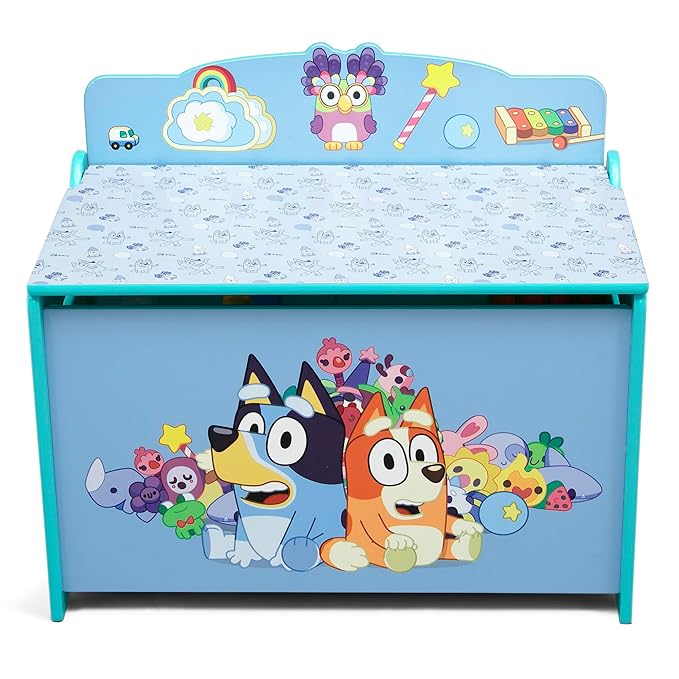 Delta Children – Bluey Deluxe Toy Box