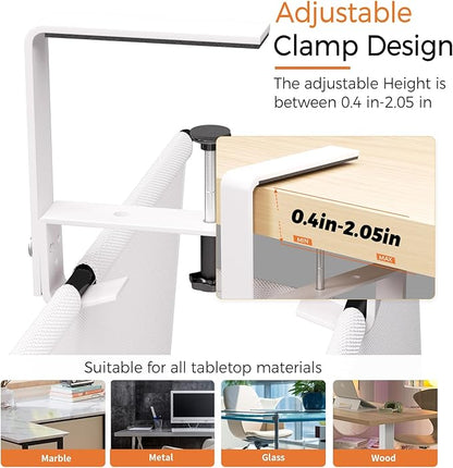 Under Desk Cable Management Tray - 48" Cord Organizer for Desk No Drill, Fabric Under Table Wire Organizer with 16X Cable Ties Hide for Office/Home, Cord Hider Fits Adapters & Sockets, White