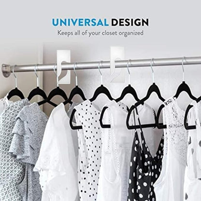 Discount Sizing- Blank King Rectangle Clothing Rack Hanger Dividers 200 Pack | Great for Retail, Dry Cleaners, Boutiques, Clothing Organization, Sizing Dividers, Garment Rack (White)