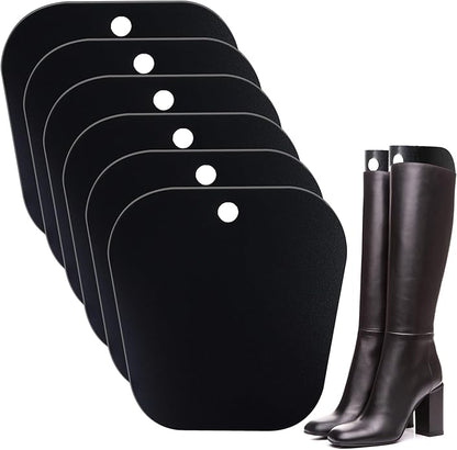 Ruisita 6 Pack (3 Pairs) Reusable Boots Tall Support Boot Shapers Form Inserts for Preventing Bending and Creasing