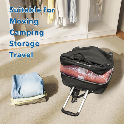 16 Pack Travel Vacuum Bags with Pump，vacuum travel bags with pump, vacuum seal bags for clothing travel and home