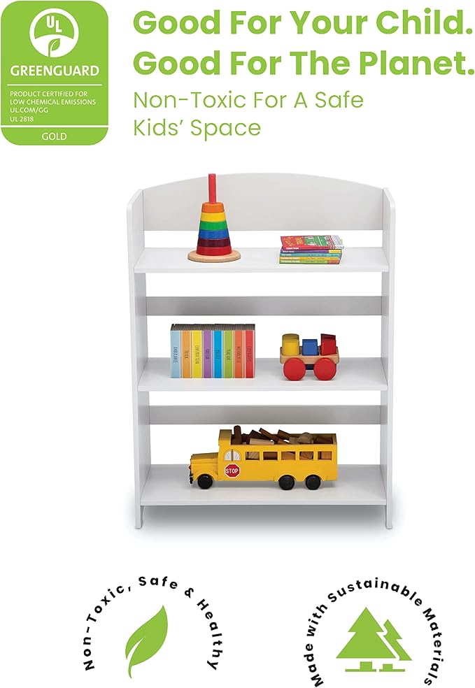 Delta Children MySize Bookshelf, Bianca White