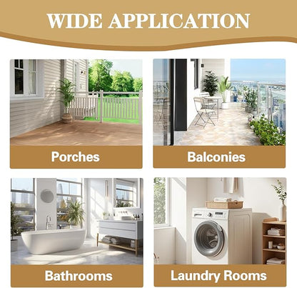 Washer and Dryer Storage Rack, 3 Tier Over The Washer and Dryer Storage Shelf, Bathroom Space Saving Organizer Shelves Space Saver Standing Rack for Bathrooms, Laundry Rooms (White+ Log)